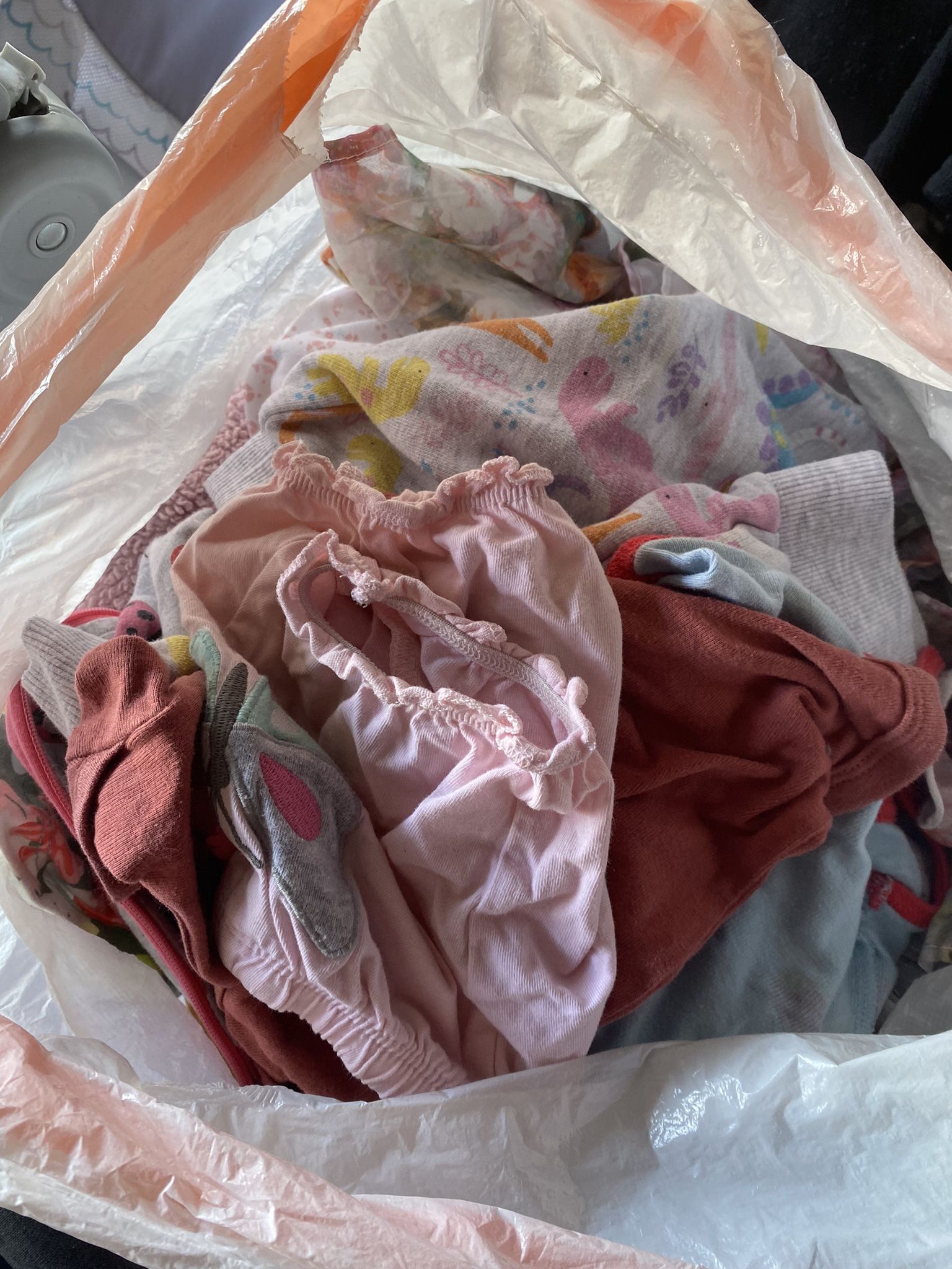 Baby Girl Clothes And Baby Items.