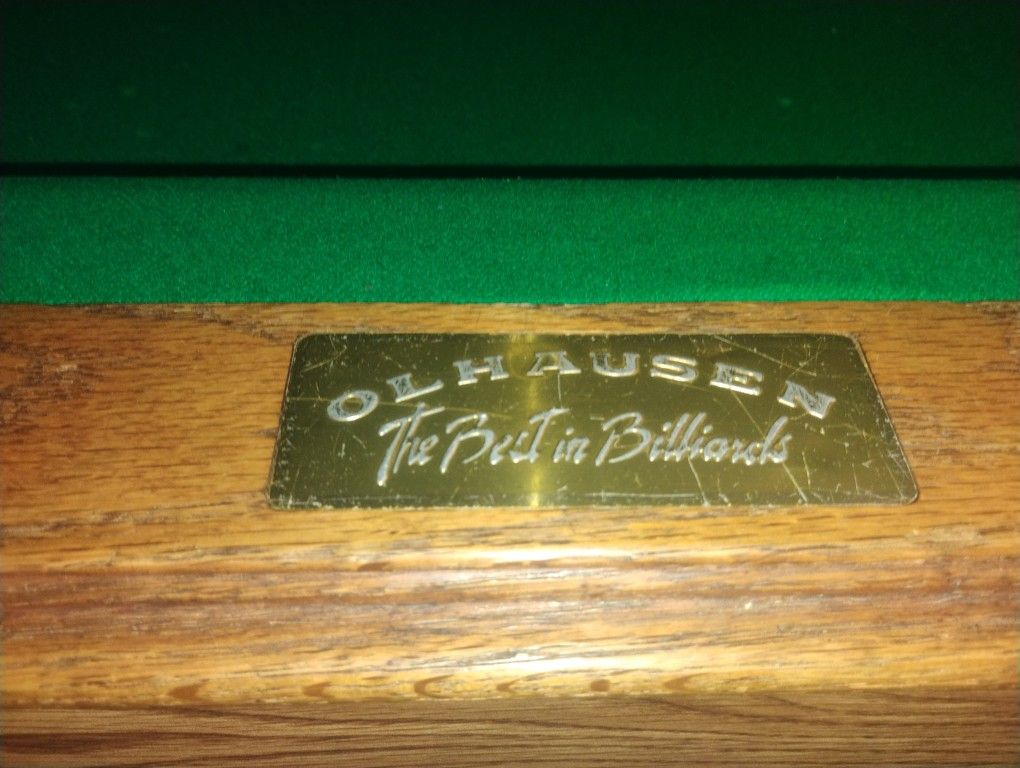Olhausen ( Best In Billiard's 7x4 Pool Table Pool