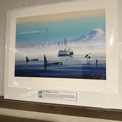 Sounding Seattle Print By Tim Wistrom Signed