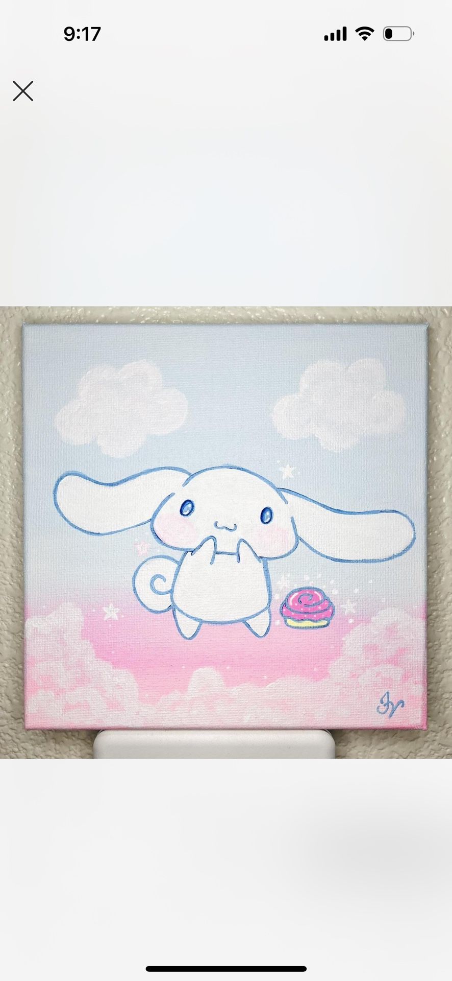 Cinnamoroll painting 