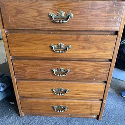 Tall Dresser (real wood)