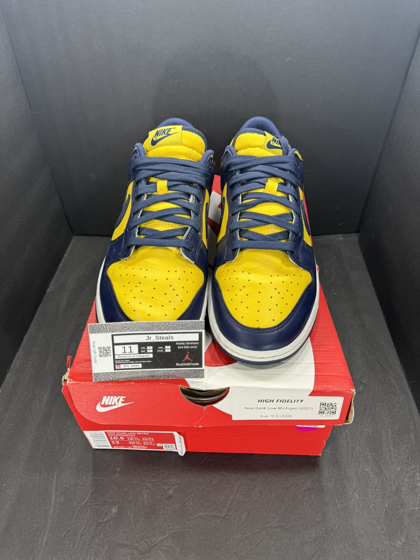 Nike Dunk Low Michigan