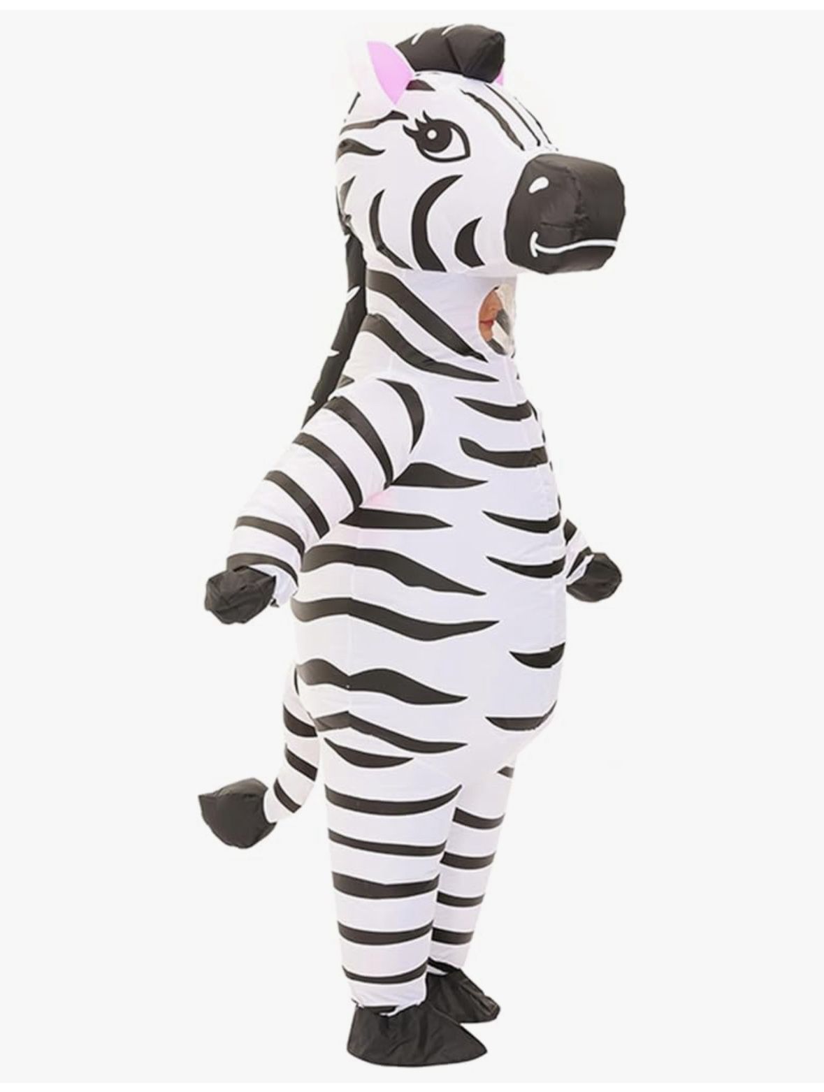 Inflatable Zebra Costume