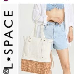 L * SPACE Lindsay-Albanese Beach Bag
