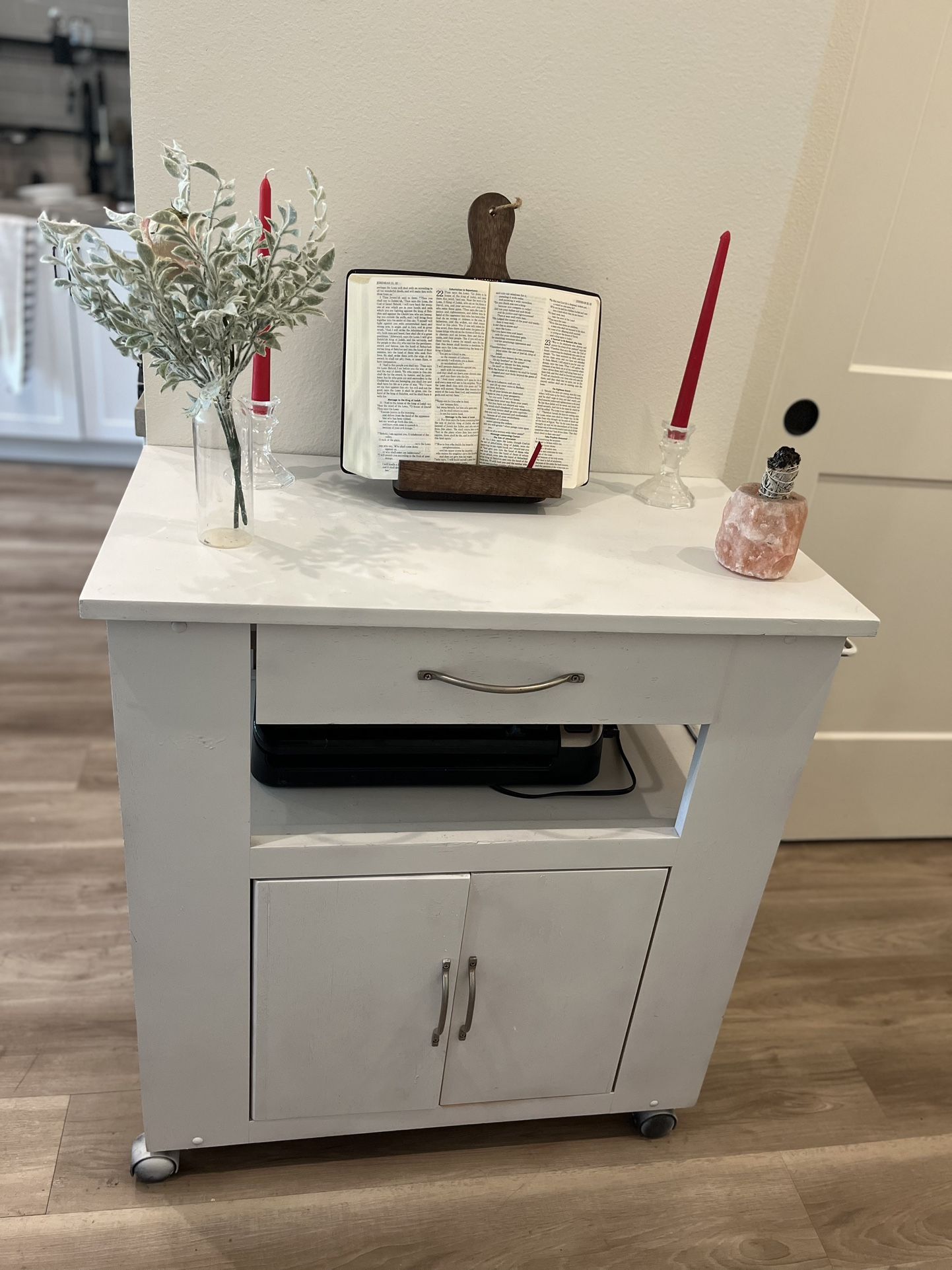 Entry Table/kitchen Storage