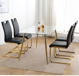 Black dinning set