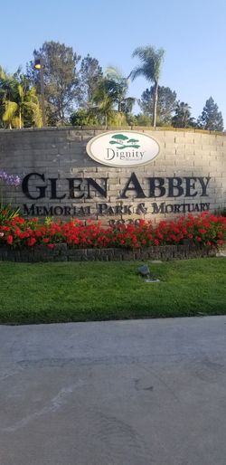 Cemetary Plot at Glenn Abby Bonita Ca.