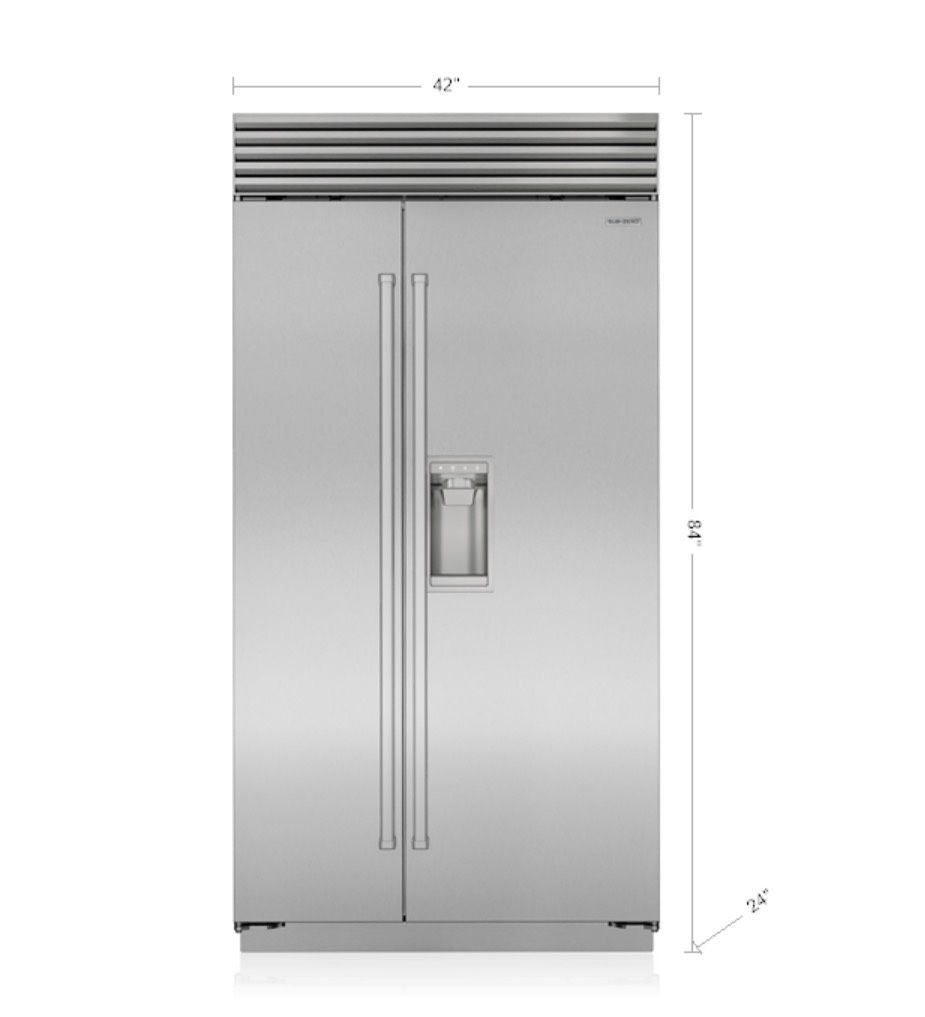 π£ FOR SALE β SUB-ZERO Built-In Refrigerator β¨ Model: BI-42SD/S/TH (42β Stainless Steel, Side-by-Side, Classic Series)