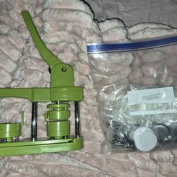 Green Machine DIY Pin Maker