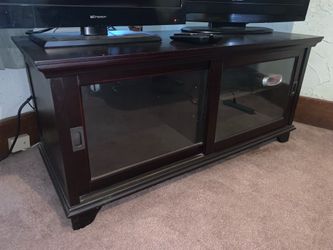 TV console.