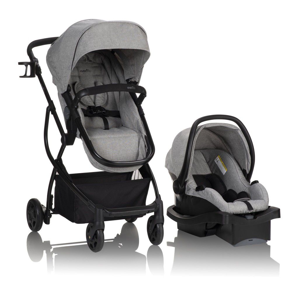 3-in-1 Stroller with car seat