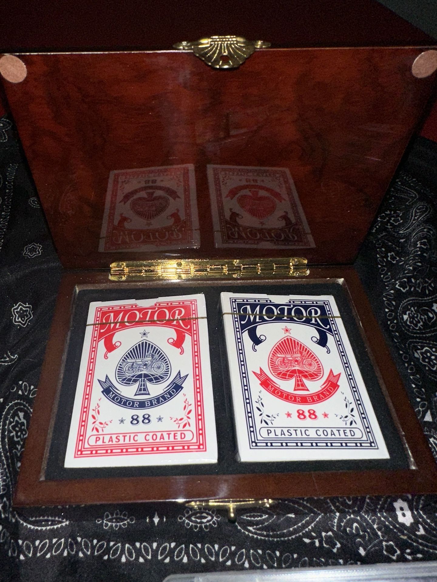 Vintage Case for deck of cards