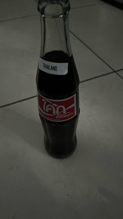 Vintage Coca-Cola bottle from Thailand $60