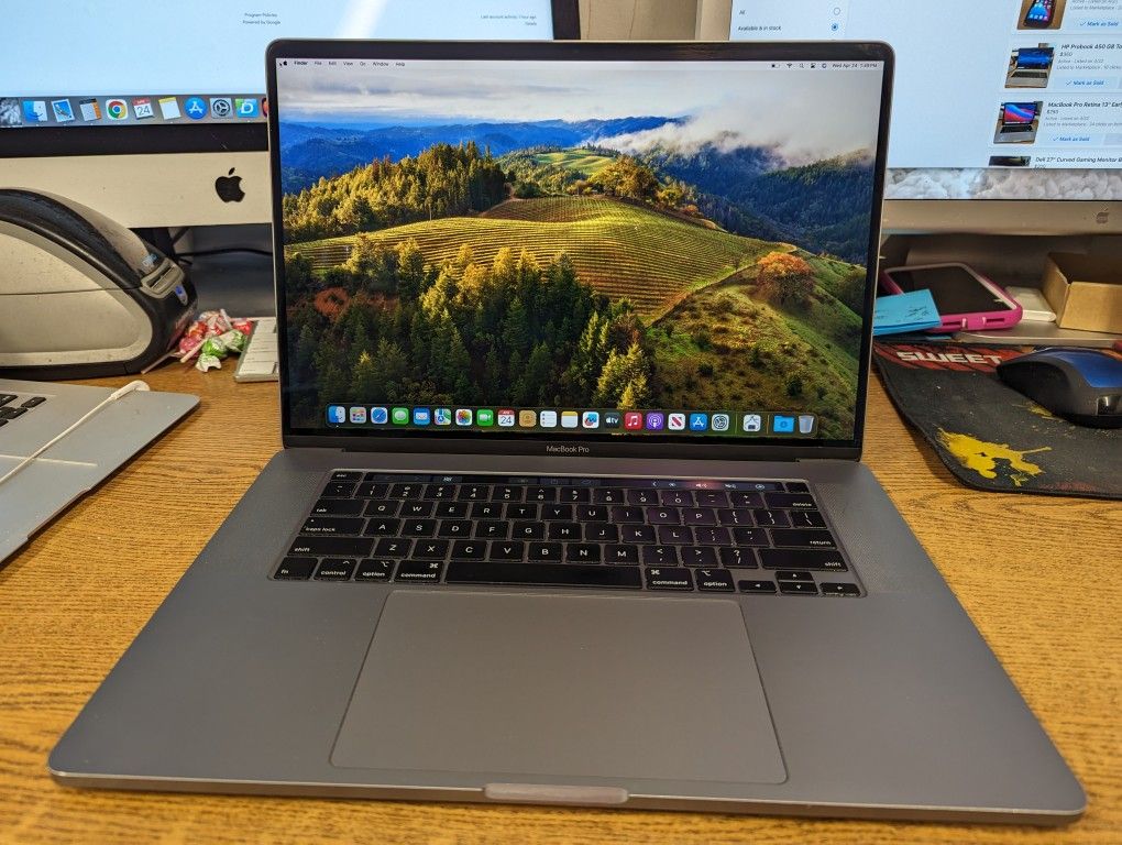 Apple MacBook Pro 16" 2019 Touchbar Six Core i7 16gb 512gb Dual GPU

