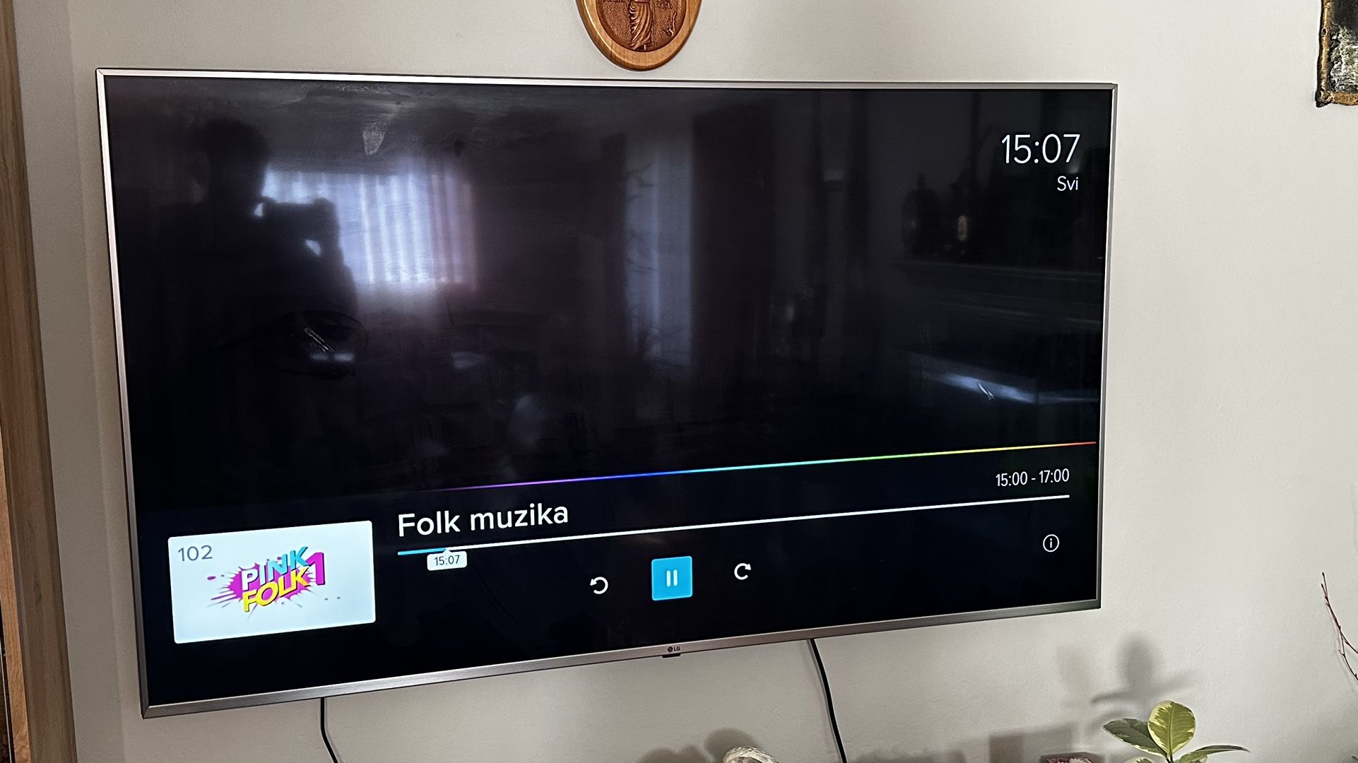65” Lg Smart T.V.