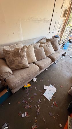 White couch