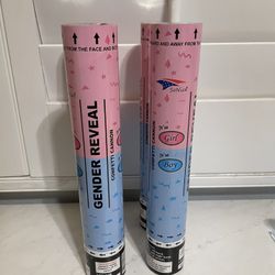Gender reveal Cannon Confetti