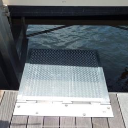  Boat Lift Boarding / Loading Aluminum Ramp / Platform