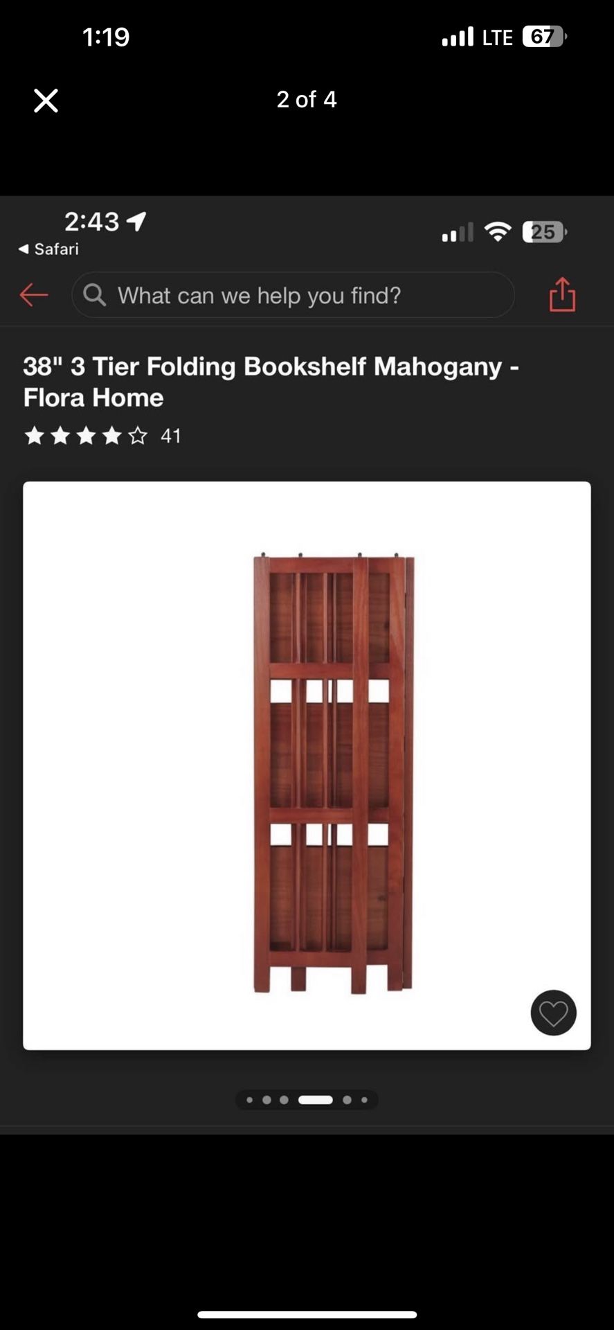 Foldable Shelf