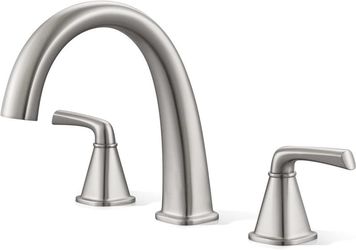 Brushed Nickel Roman Tub Faucet