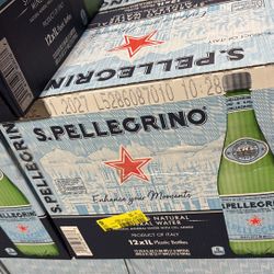 S. Pellegrino Water Bulk Each Box 12 X 1L