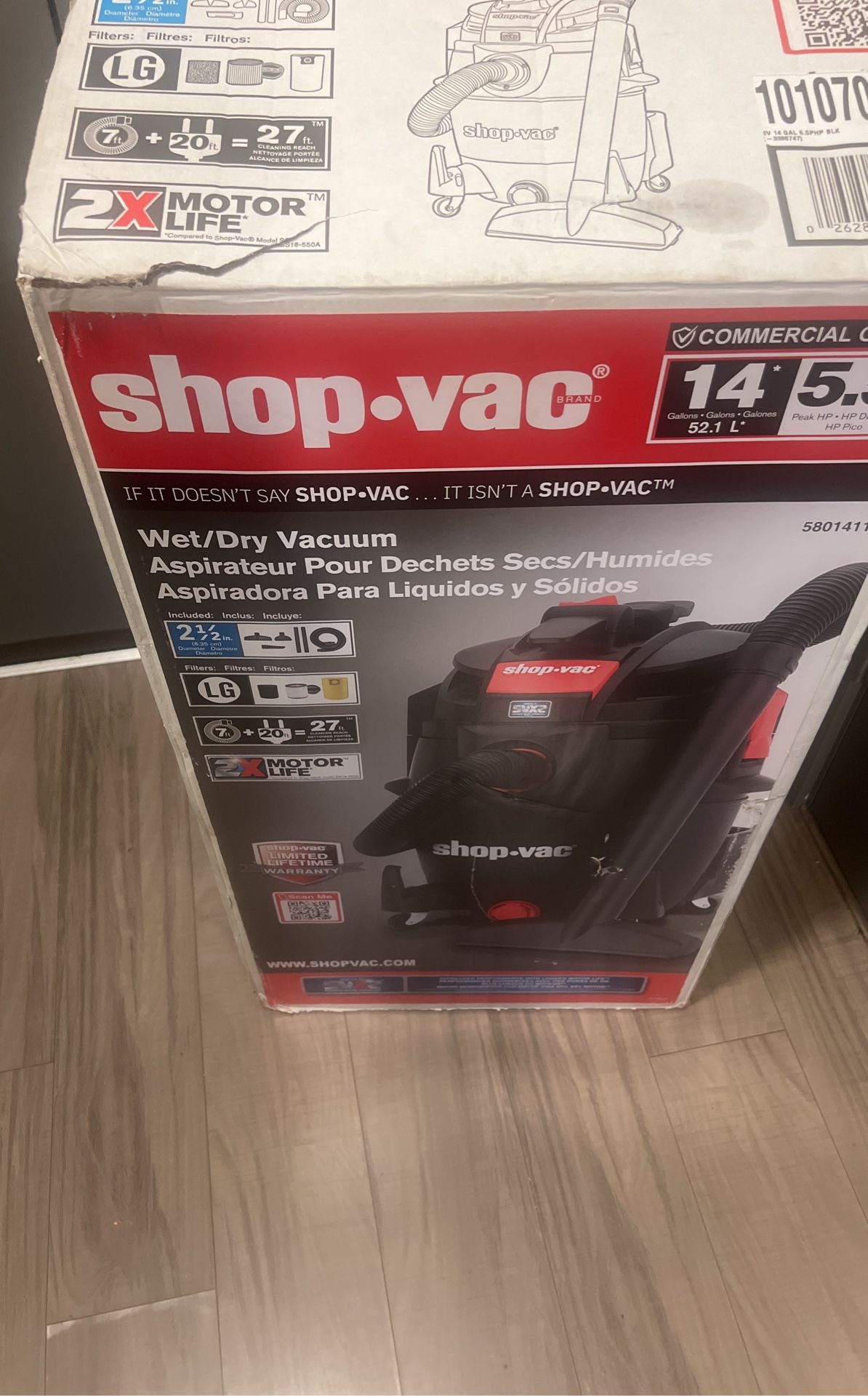 *Shop-Vac* Wet/dry(New In Box)