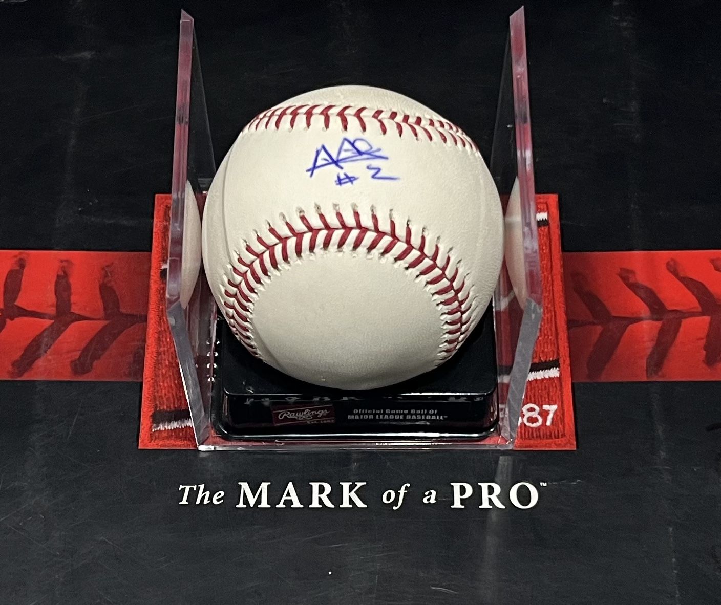 Adael Amador Colorado Rockies Autographed Baseball
