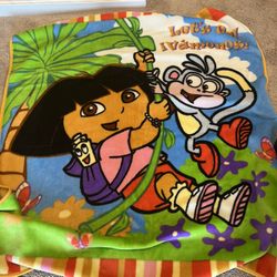 Dora Explorer Little girl blanket 