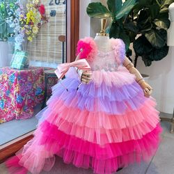 Luxury dresses, Birthday Party dresses, dresses for kids, Princess Dresses