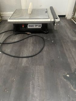7” portable tile & stone electric water saw