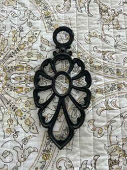 Vintage Authentic Metal Trivet for an Iron