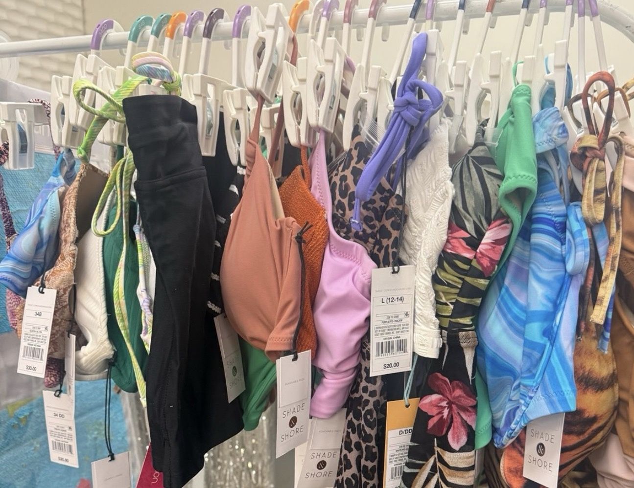 Lot of 50 NWT Target Women's Swimsuits ASST sizes