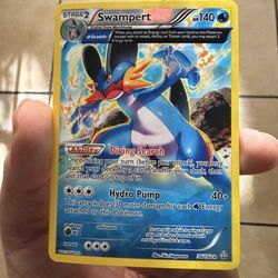 Pokemon Cards/Singles - Swampert (Alpha)