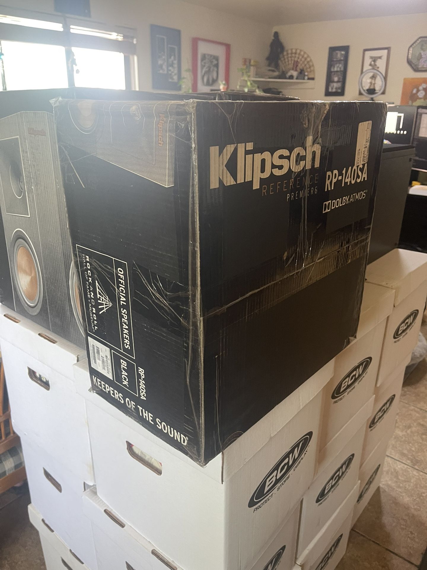 Klipsch RP-140SA Dolby Atmos speakers (Pair) New In Box