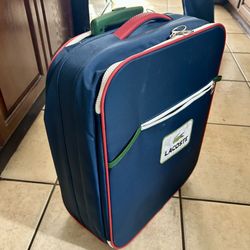 Lacoste 20.5” Rolling Luggage Case With Extendable Handle