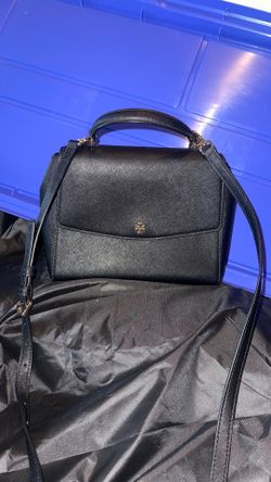 Tory Burch, black saffiano leather Crossbody