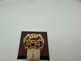 18K Panther Ring Size 6.5 – 9.6 Grams – Ask for David