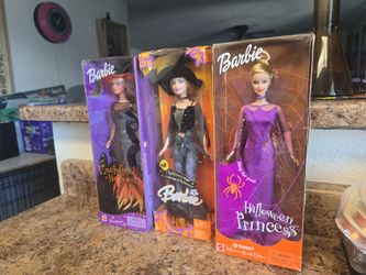 Halloween Barbie Dolls Set of 3 Special Edition