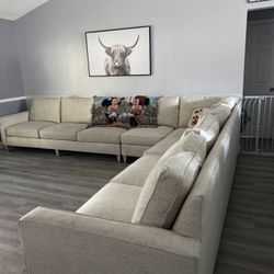 Sectional Off White Color