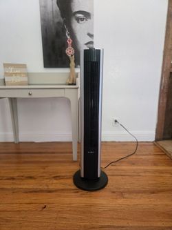 Bonaire Black Tower Fan 40"