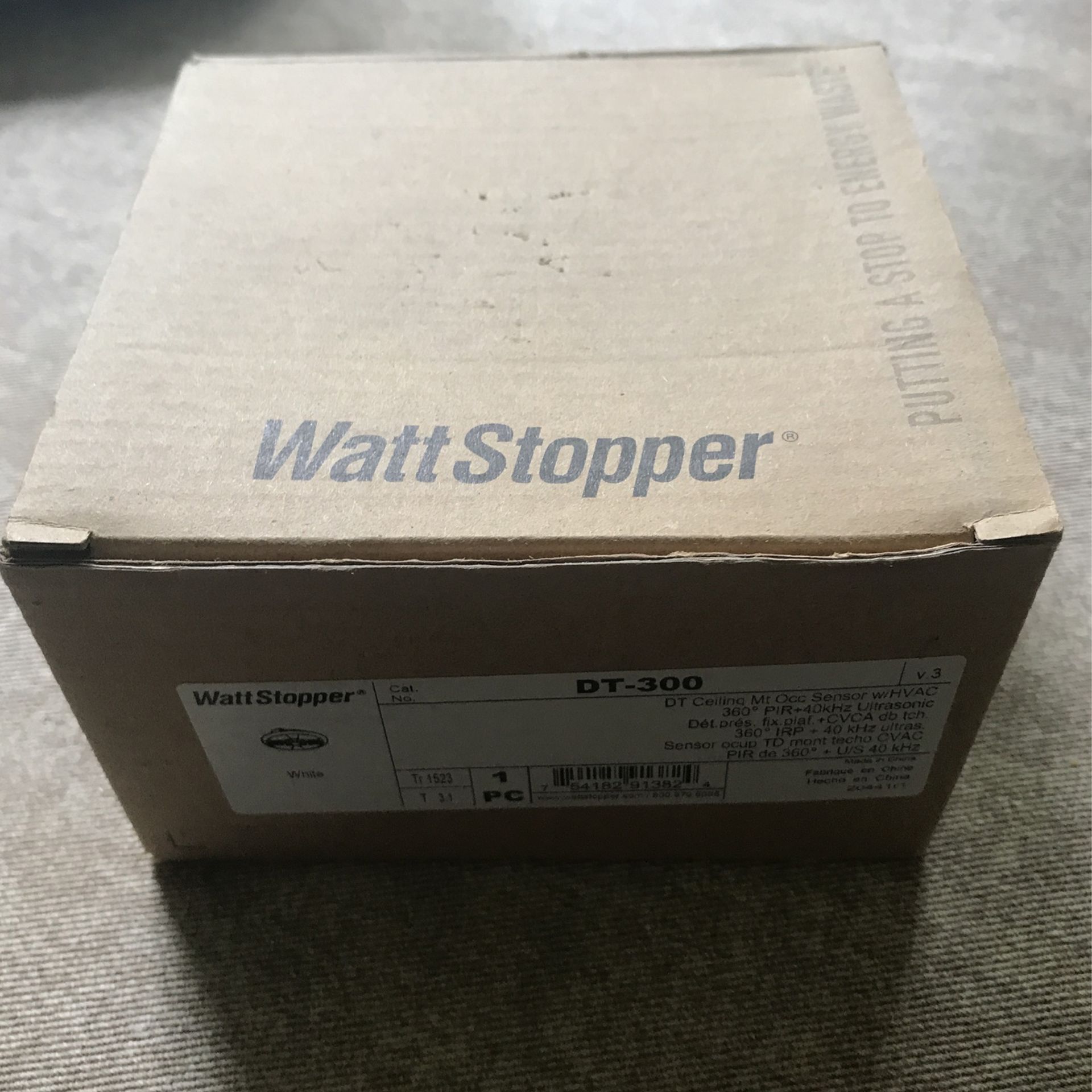 Watt Stopper 3.7 out of 5 stars 13 Reviews WattStopper DT-300 Ceiling Occupancy Sensor, 360 Degrees Coverage