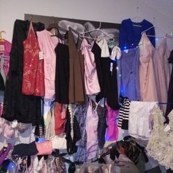 Assorted Womens Mini Dresses, Casual And Formal, Mostly S-m