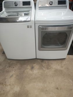 LG washer and dryer