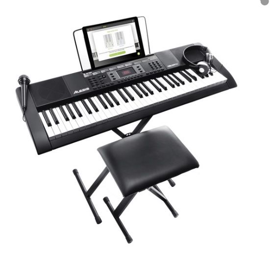 Alesis Melody 61 Keyboard with Stand and Bench