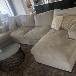 Crate & Barrel Axis sectional