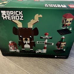 Christmas Lego Brick Headz