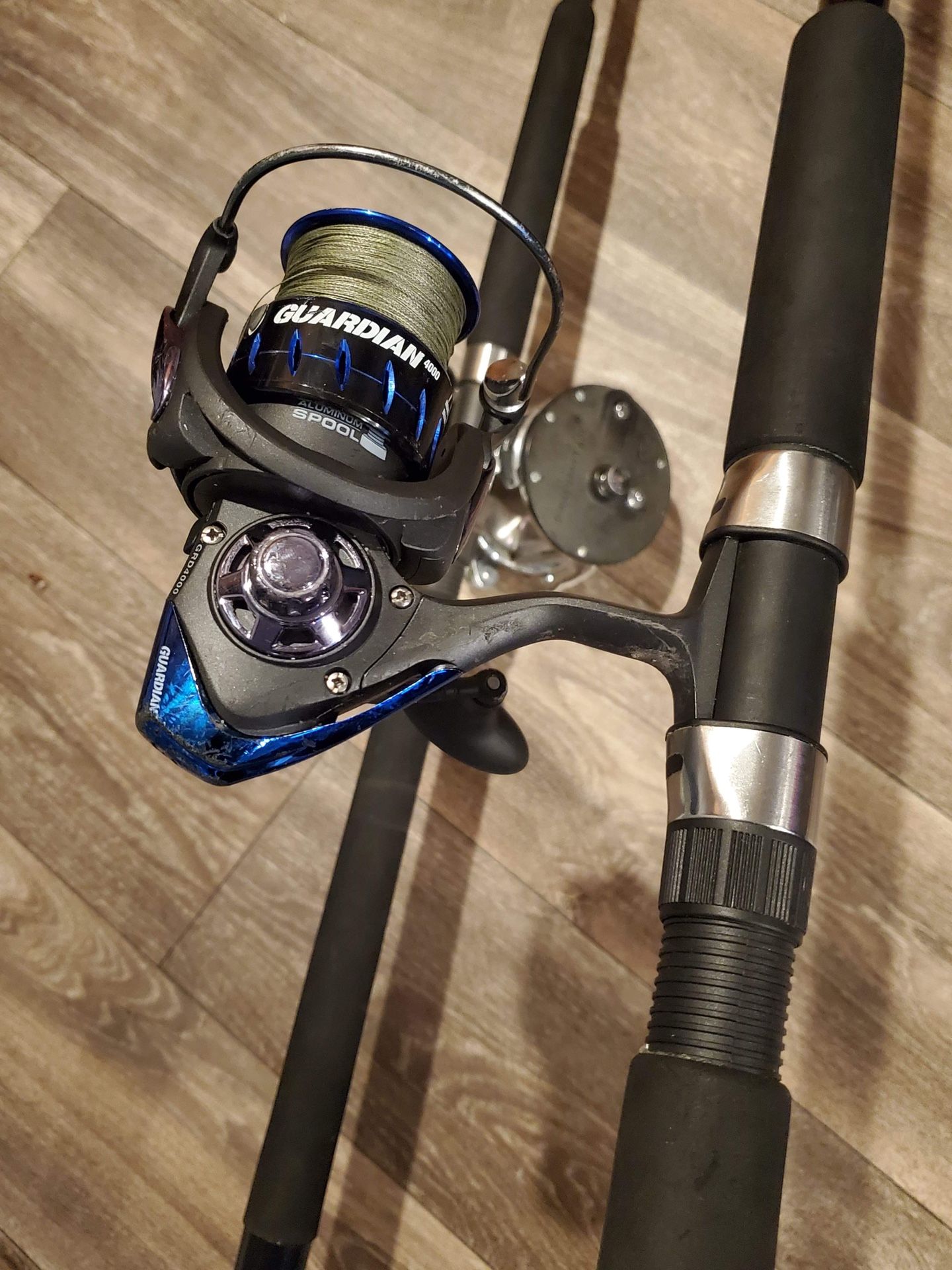 Fishing rods and reels