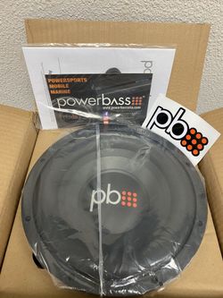 New 10” inch PowerBass 550 Watts Max Car Audio Bass Subwoofer 🔊🔥