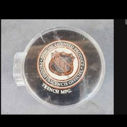 John Laclair Hockey Signed Puck