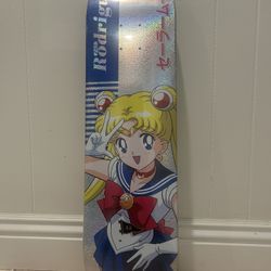 Sailor Moon X Primitive Skateboard Deck